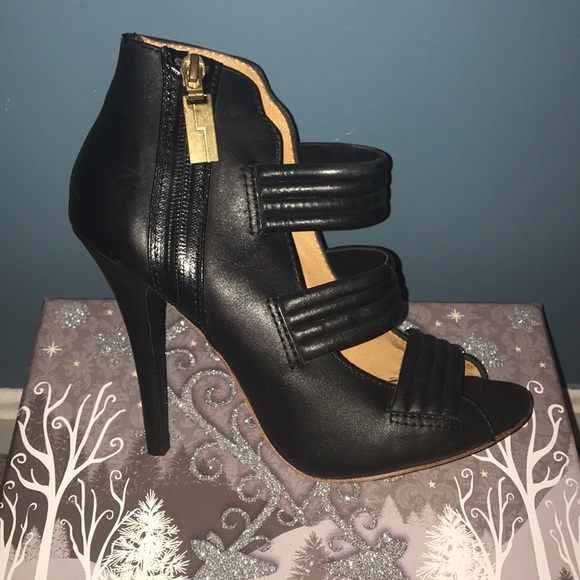 Lamb Peep Toe Booties - Picture 5 of 7